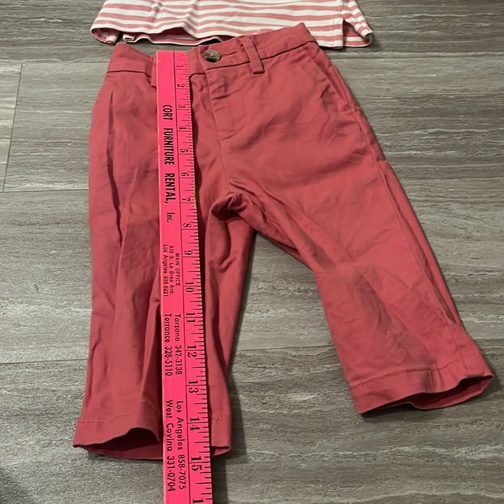 Ralph Lauren Baby Striped Polo and Chinos Set - Picture 11 of 11